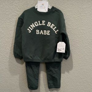Baby Little Co. by Lauren Conrad Winter Sweatshirt & Pants Set 18 months